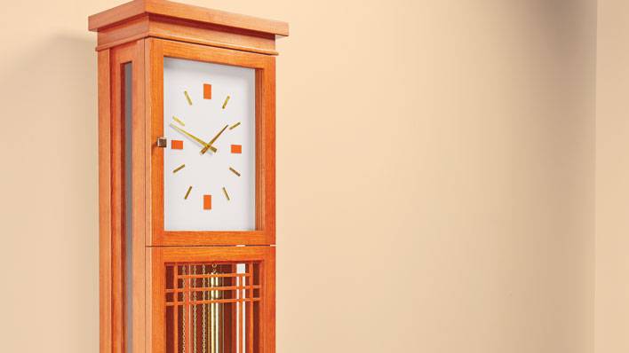 Prairie-Style Tall Clock