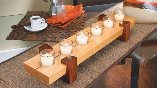Weekend Project - Candle Centerpiece