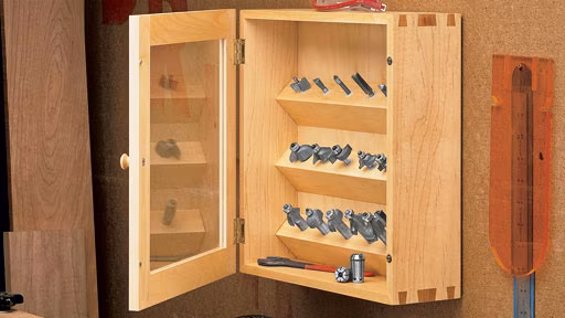 Router Bit Cabinet