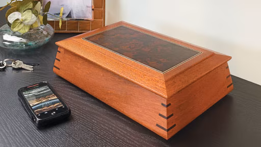Contoured Keepsake Box