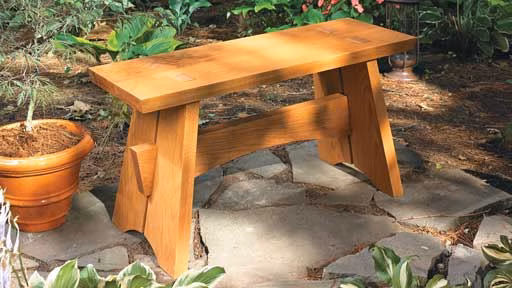 Planter Box & Outdoor Bench