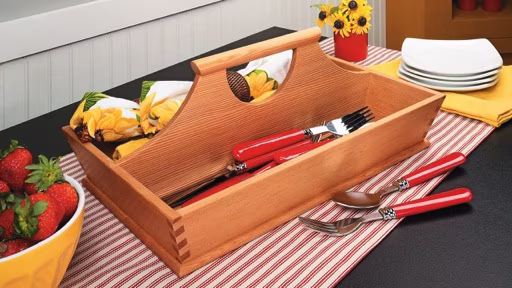 Box-Jointed Tray & Vase